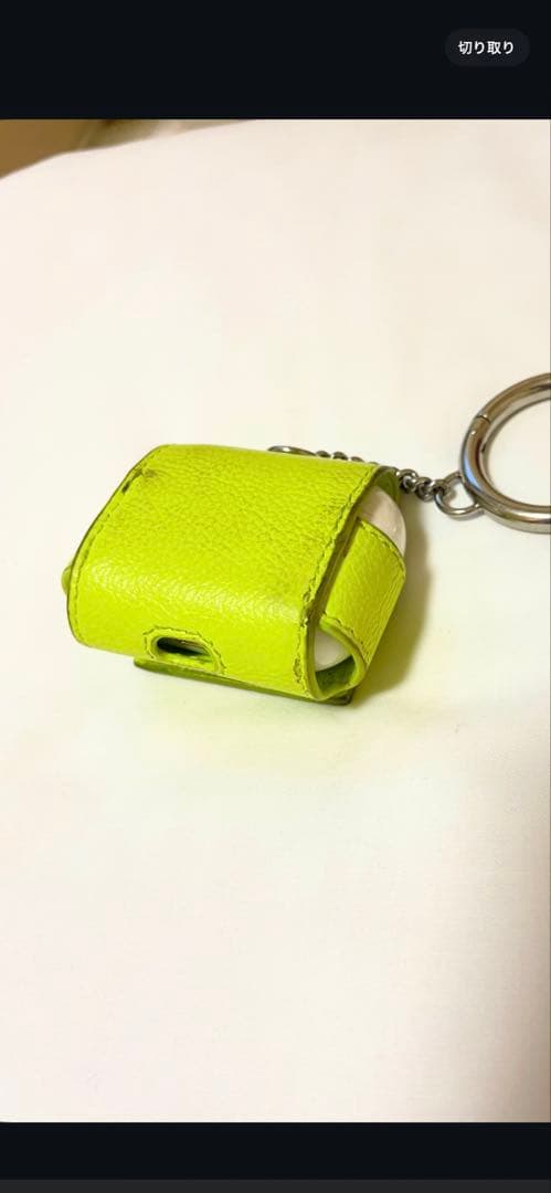 BALENCIAGA ネオンイエロー キーケース