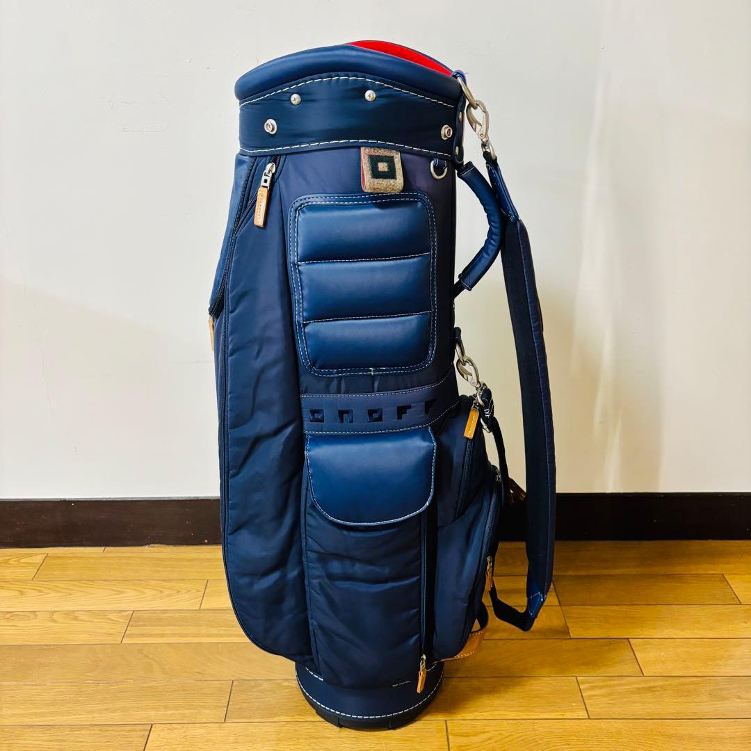 【希少品】ONOFF キャディバッグ　ゴルフバッグ送料込み
