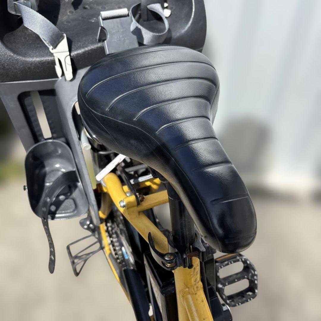 パナソニック EZ 電動アシスト自転車 イエロー チャイルドシート付 yepp