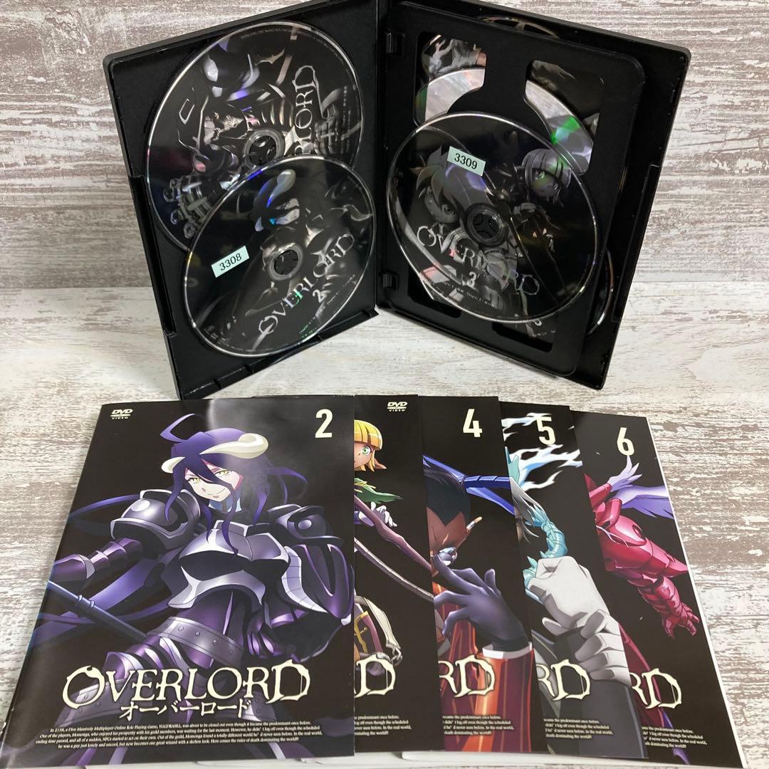 ♦︎新品ケース付き♦︎ オーバーロード 1期+2期+3期 レンタルDVD 全話完結