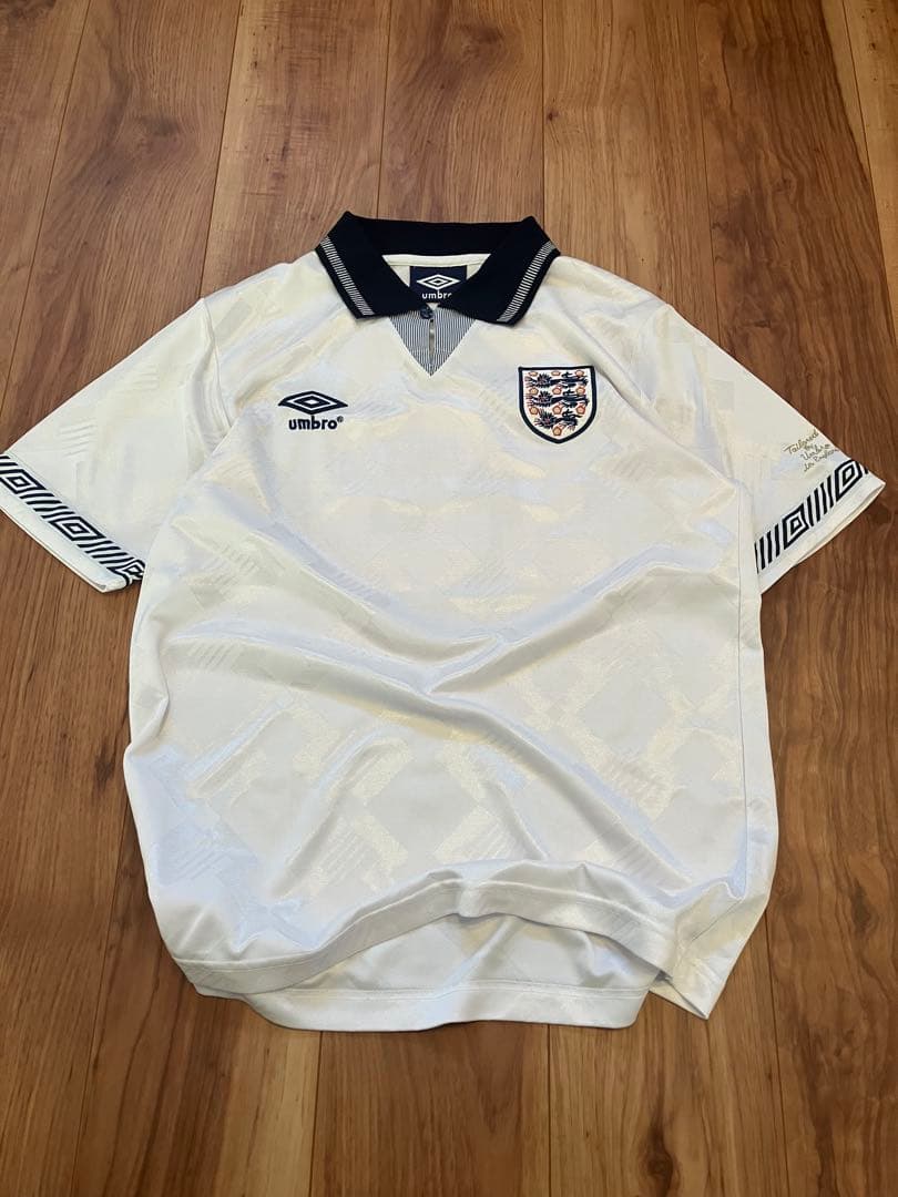 イングランド代表 UMBRO ユニフォーム ガスモデル　古着