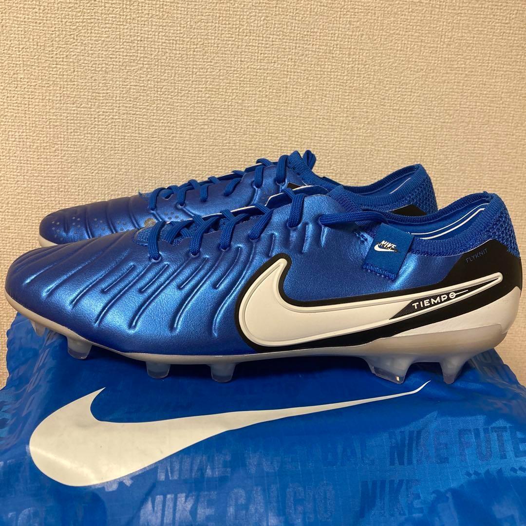 28.5 ナイキ　レジェンド10 エリート　FG サッカースパイク　天然芝　青