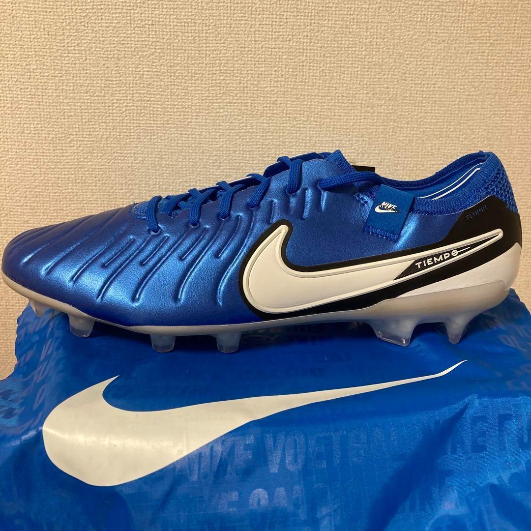 28.5 ナイキ　レジェンド10 エリート　FG サッカースパイク　天然芝　青