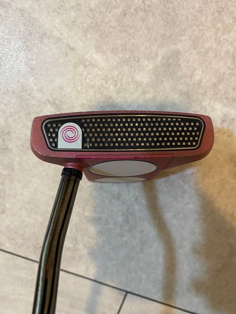 ODYSSEY OWORKS PINK 2-BALL パター （ヘッドカバー付）