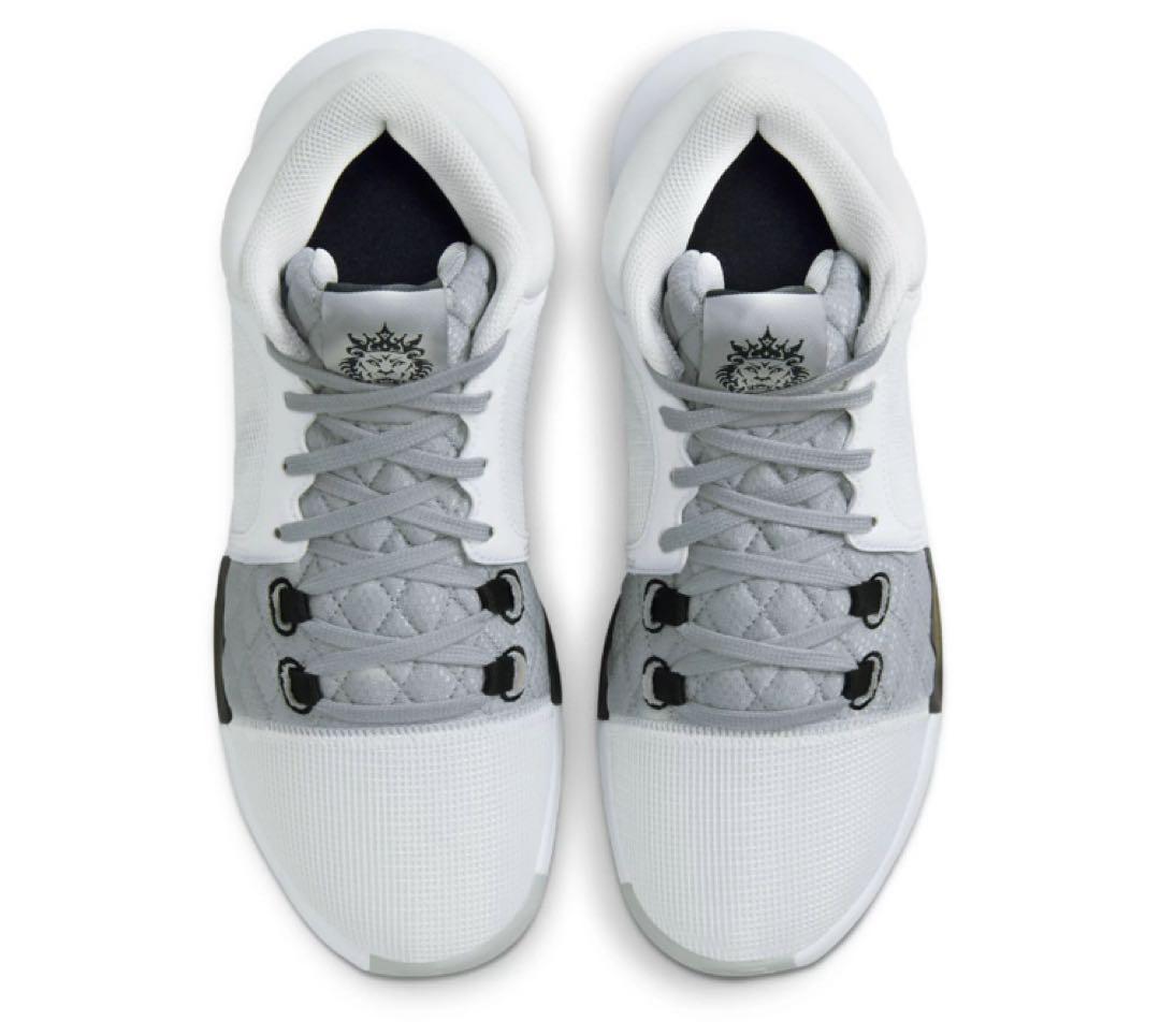 ナイキ レブロンウィットネス VIII EP ホワイトブラック シューズ26.0