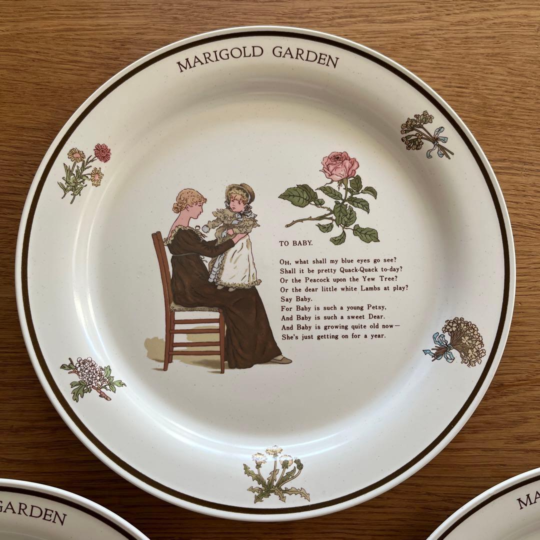 SALE 廃盤レア品　NARUMI KATE GREENAWAY 4客