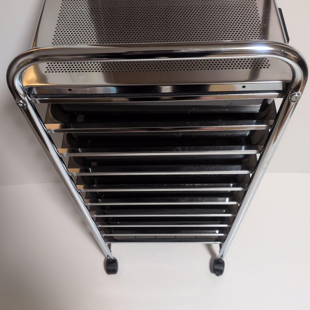 ステンレスラック 10段 デスクワゴン