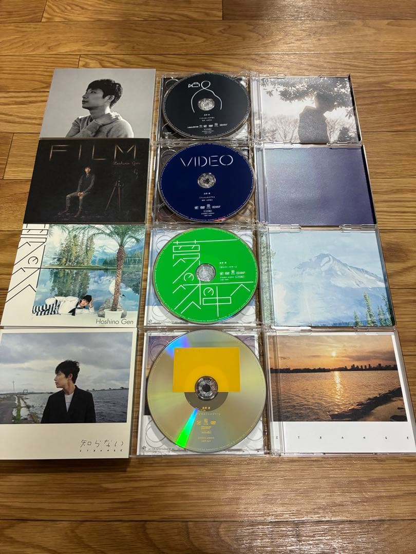 星野源 GRATITUDE Singles Box CD DVD Blu-ray