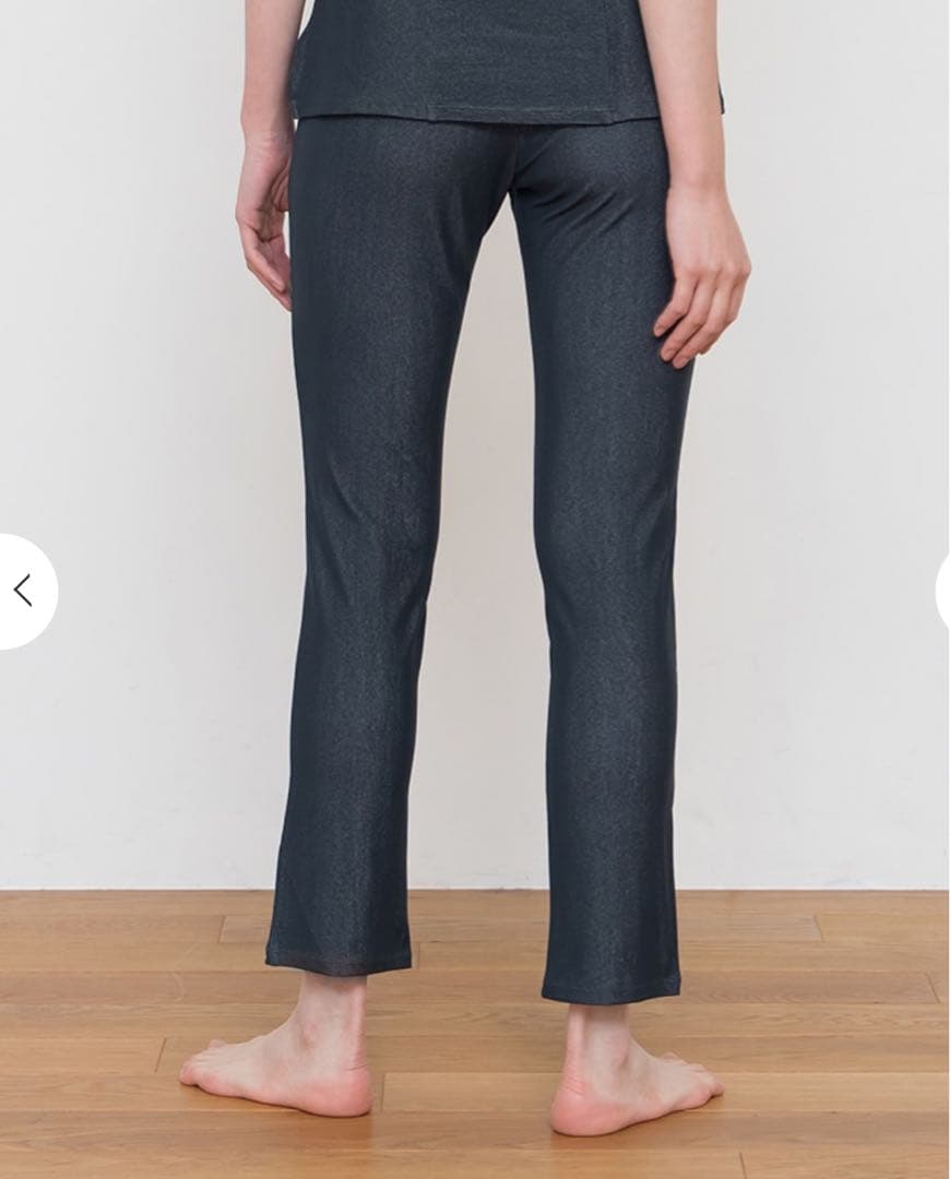 【SUKALA】リブデニムレギパン　L L