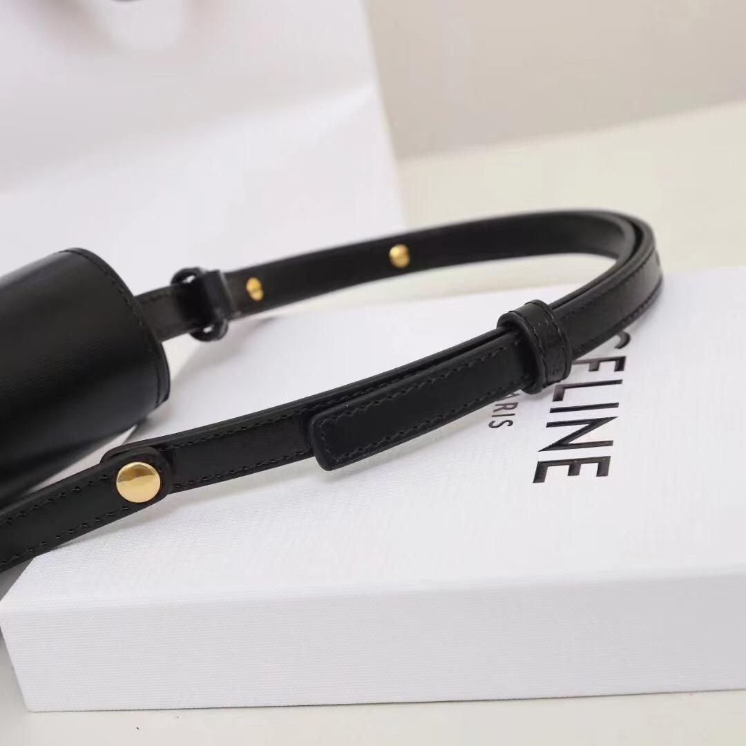 セリーヌ トリオンフ ミニ シャイニーカーフスキン