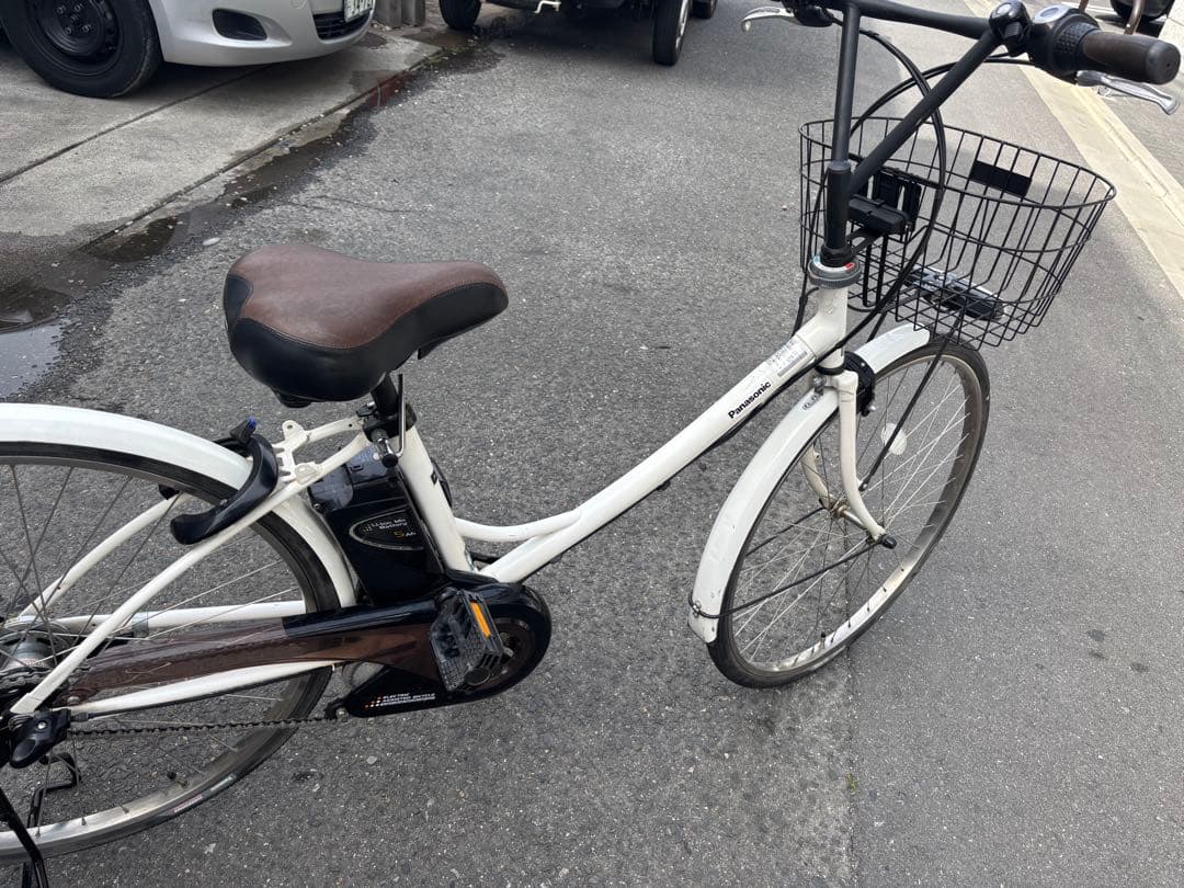 Panasonic 電動アシスト自転車 26インチ ホワイト