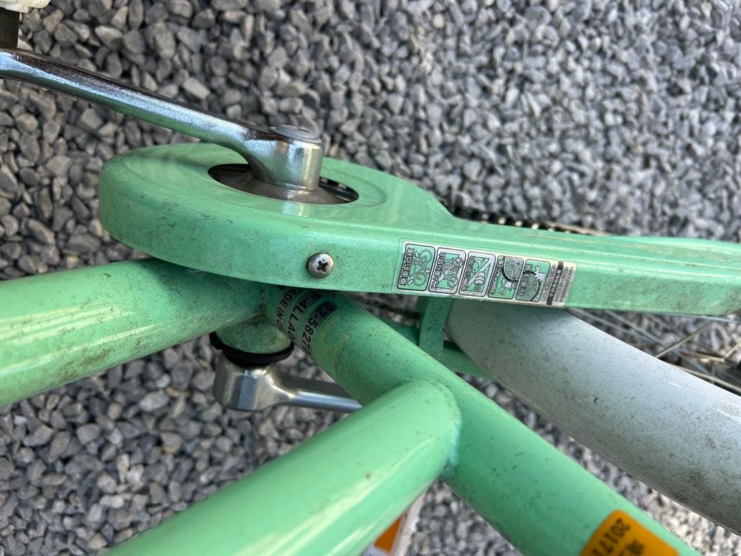 子ども用　自転車　20インチ　Littlestar ミントグリーン