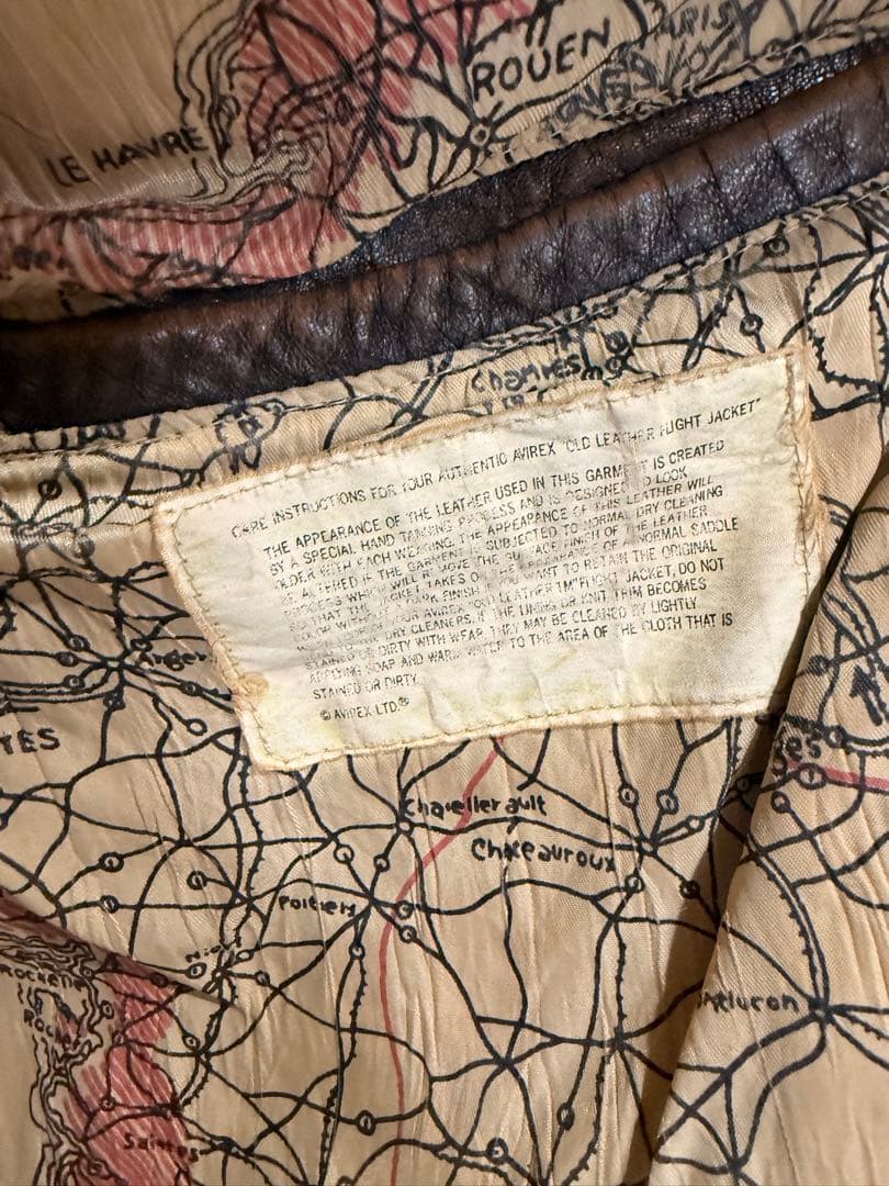 AVIREX g-1フライトジャケット