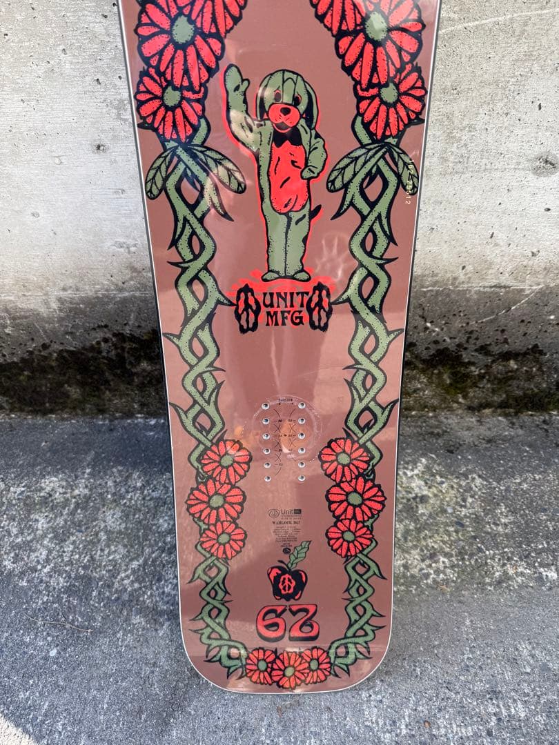 UNIT mfg unit WARLOCK 162cm スノーボード