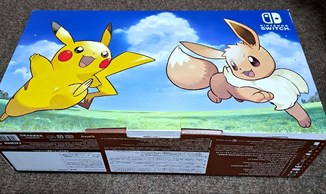 Nintendo Switch本体 ピカチュウ&イーブイver.