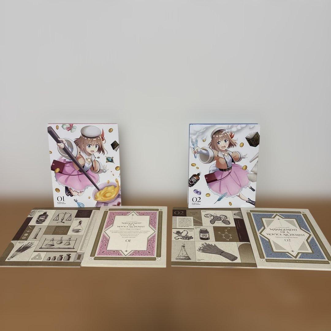 新米錬金術師の店舗経営 Blu-ray 全3巻セット