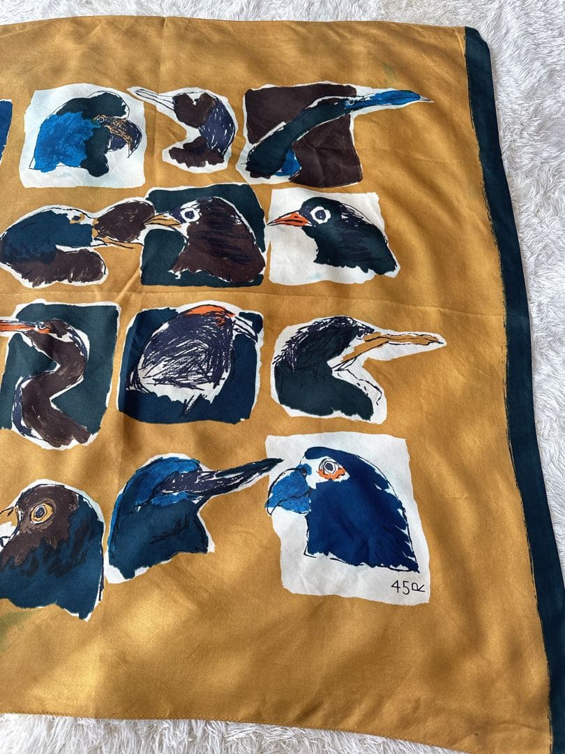 45R シルクスカーフ 大判