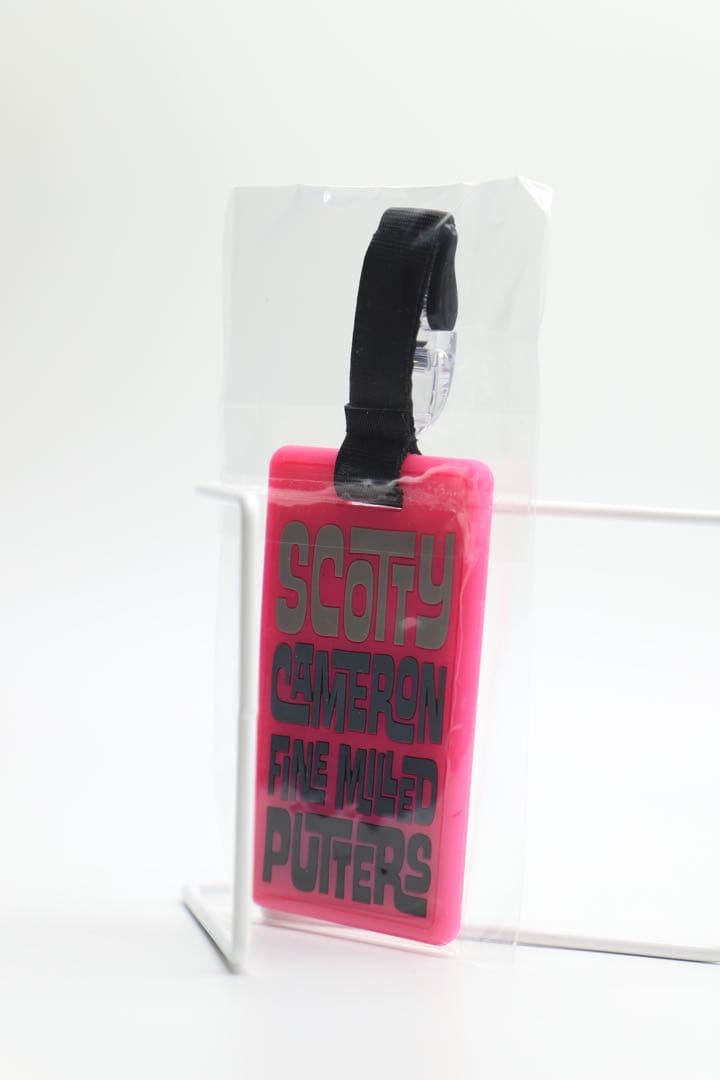 スコッティ キャメロン ◆パターカバー リーシュ ◆ ピンク色ラグナフォント