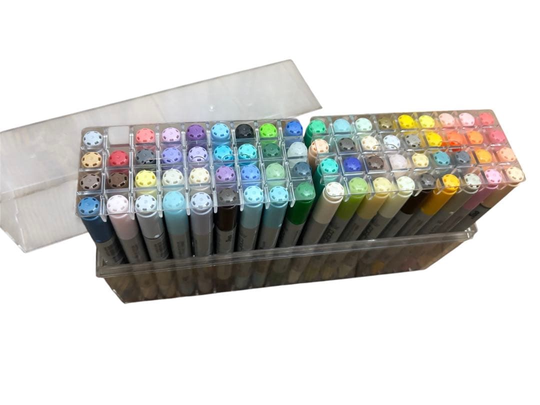 コピック72色セット ※1本欠品（計71本）ケース付き コピックチャオ