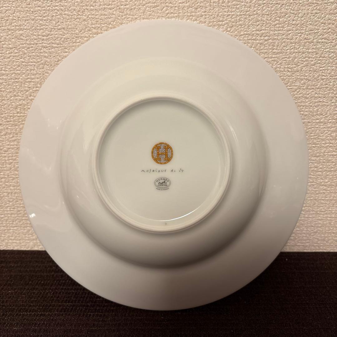 エルメス　ヴァンキャトル ゴールド　スーププレート　パスタプレート