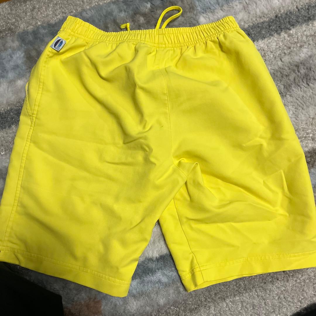 YONEX 赤 白 黄色 3枚セットショートパンツ JP S