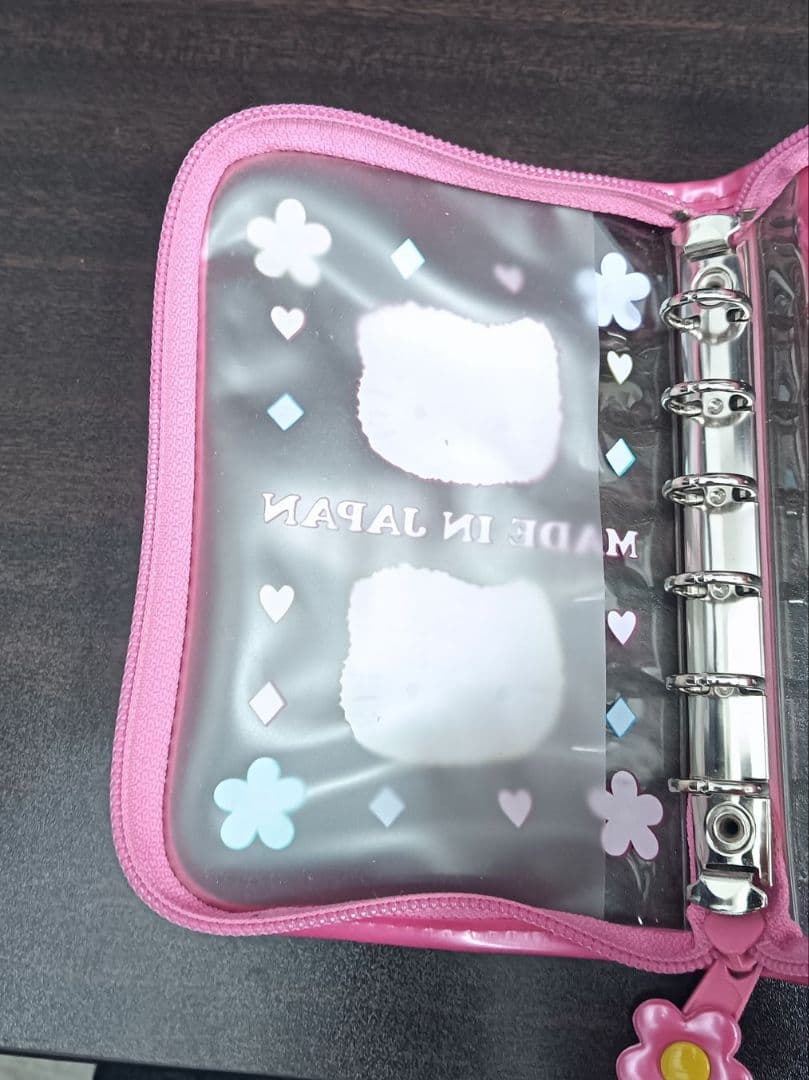 ハローキティ　カオハナ　6穴　手帳　バインダー　1997年　レトロ