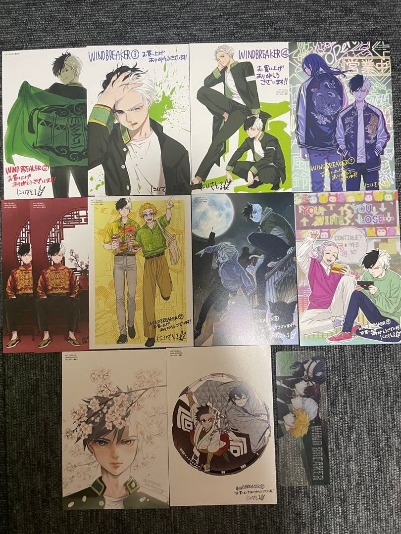 WIND.BREAKER 全17巻セット＋グッズ セット 梶蓮