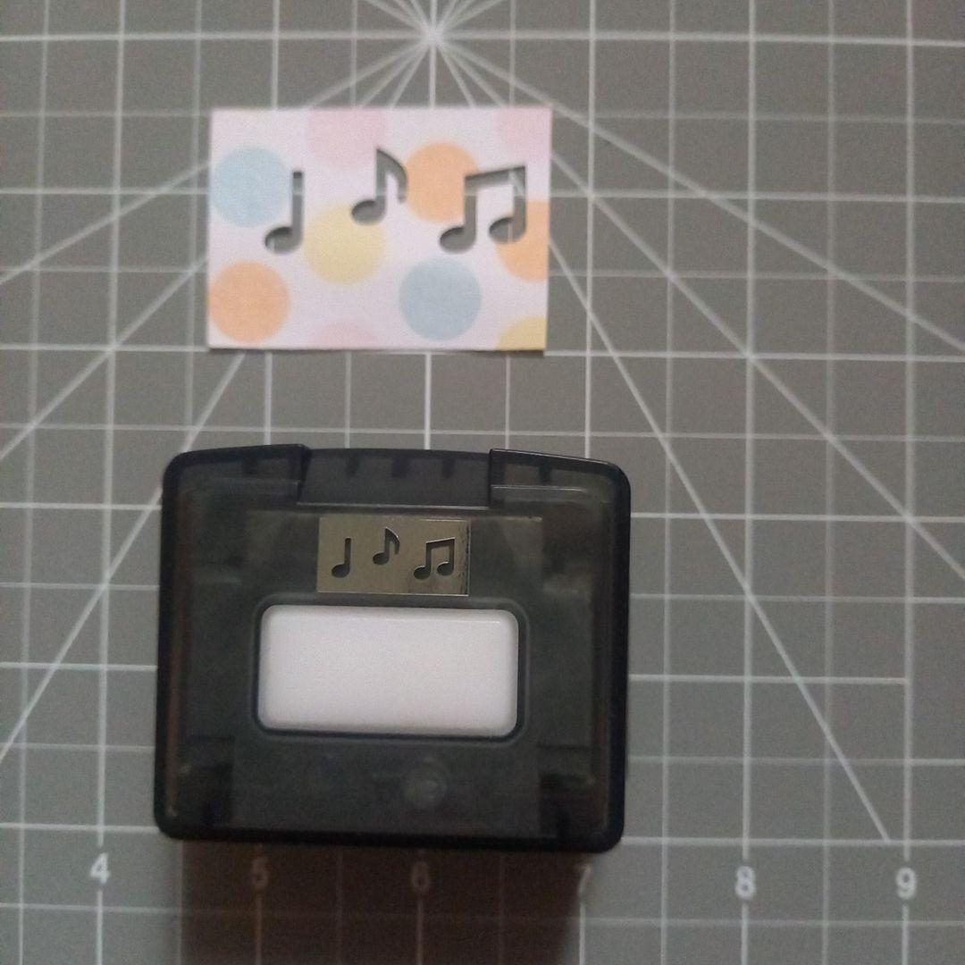 NYOTAO　ミュージックノート+ドロップアーチパンチ