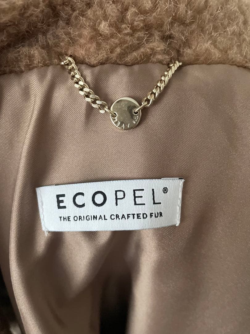 FRAY ID フレイアイディー ECOPELボアポンチョ　CML 1