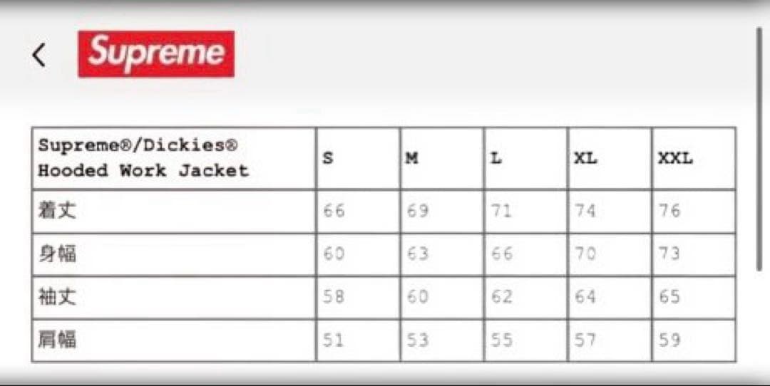 猫*郎様 Supreme Dickies Hooded Work Jacket