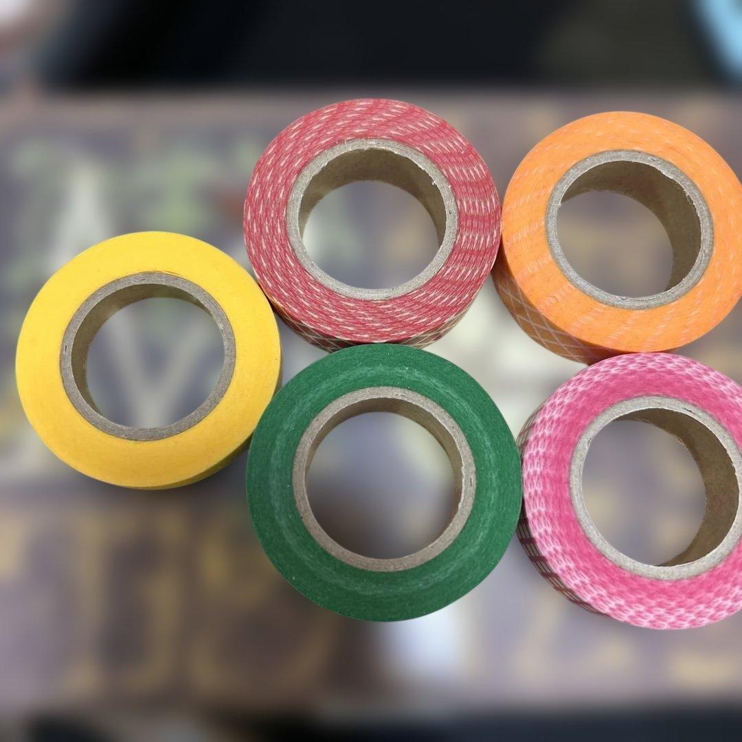 マスキングテープ 5個