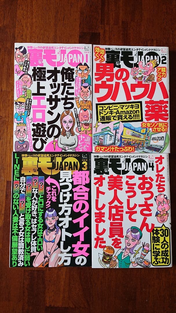 裏モノJAPAN20周年記念特集 裏モノジャパン 2019年1月～12月