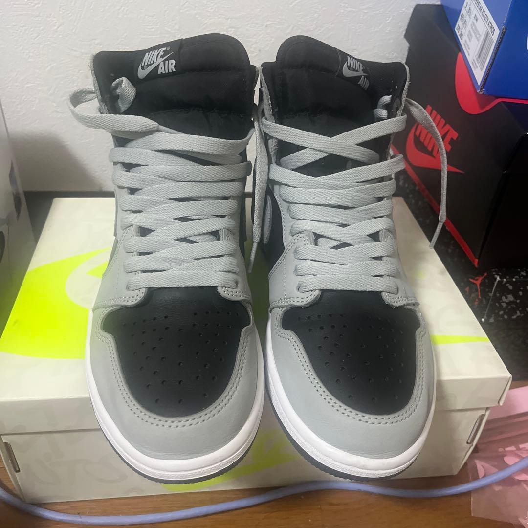 NIKE Air Jordan 1 グレー/ブラック ハイカット