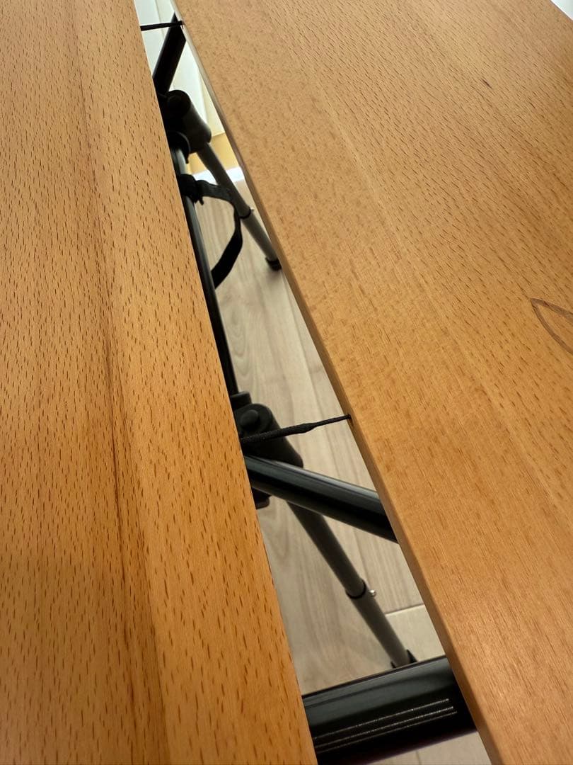 ディーオーディー DOD キャナリーテーブルM TB5-806-WD ３段階 高