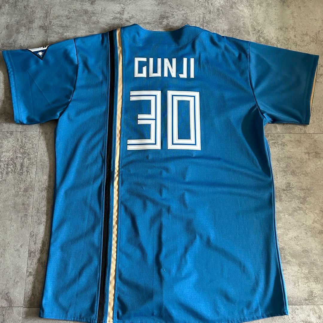 北海道日本ハムファイターズ #30 郡司裕也 ビジターユニフォーム XL