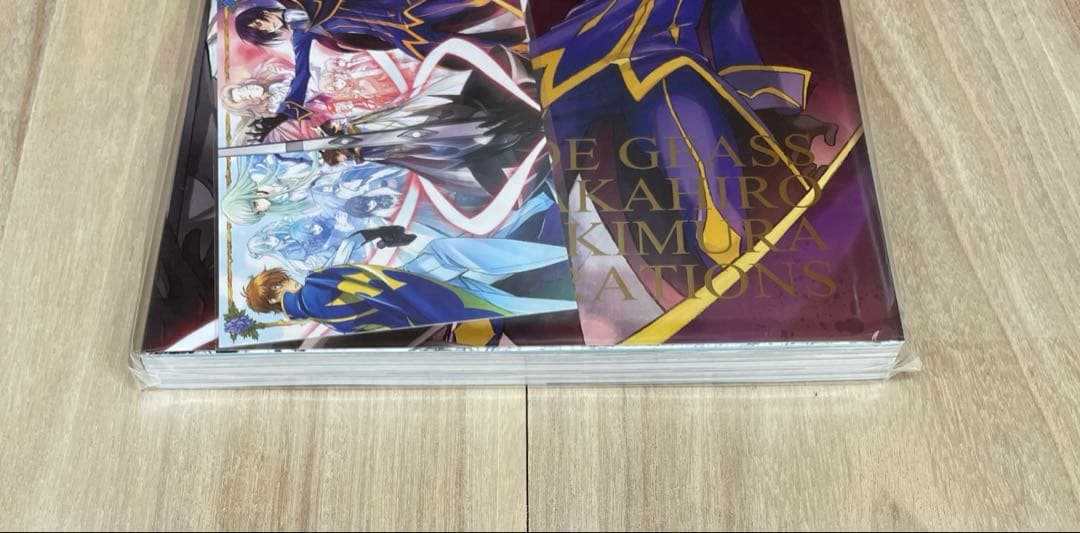コードギアス 反逆のルルーシュ 木村貴宏 イラスト集 ポストカード 台本付き