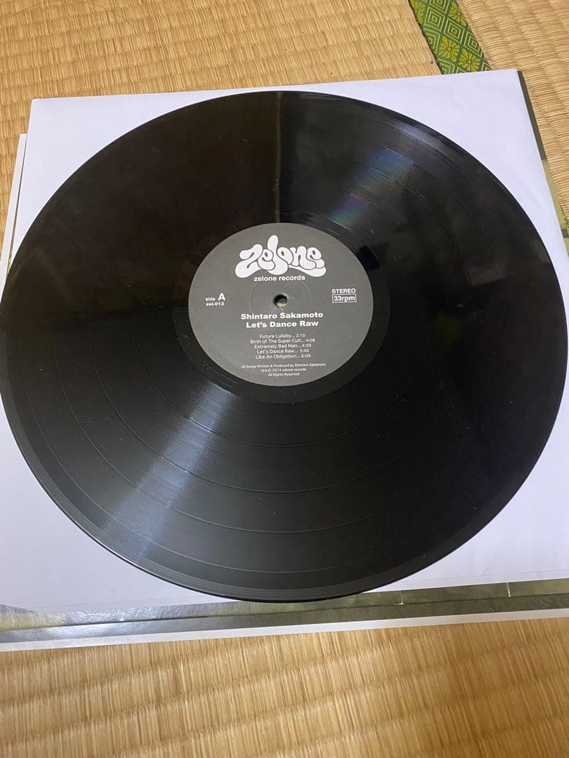 坂本慎太郎 / ナマで踊ろう [LP] ゆらゆら帝国