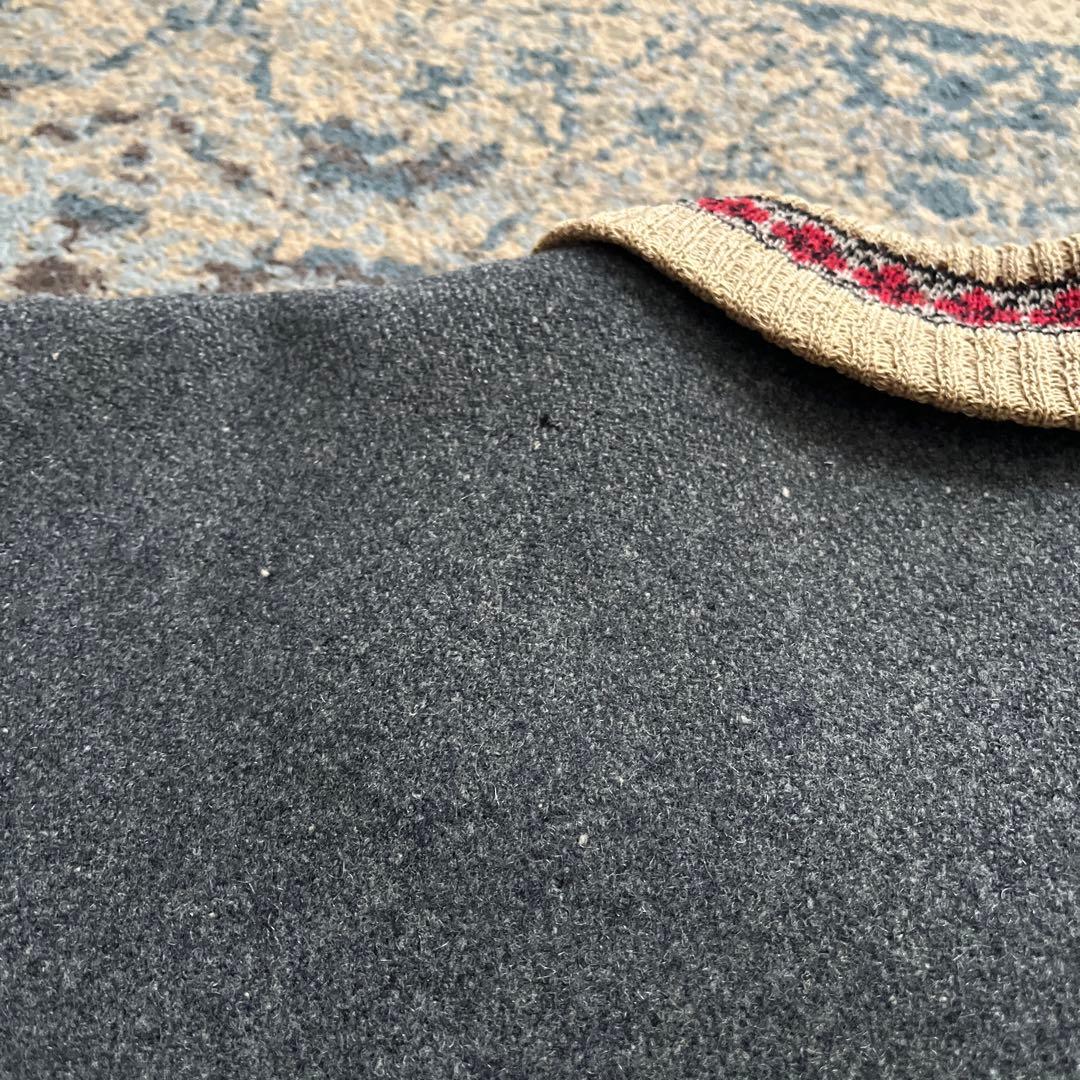 50s ファラオジャケット ウール アーガイル グレー 検 lake land