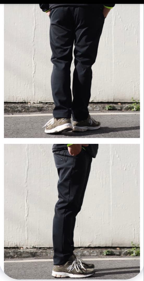 ark.com【TFW49】 WARM ATHLETE PANTS 黒M
