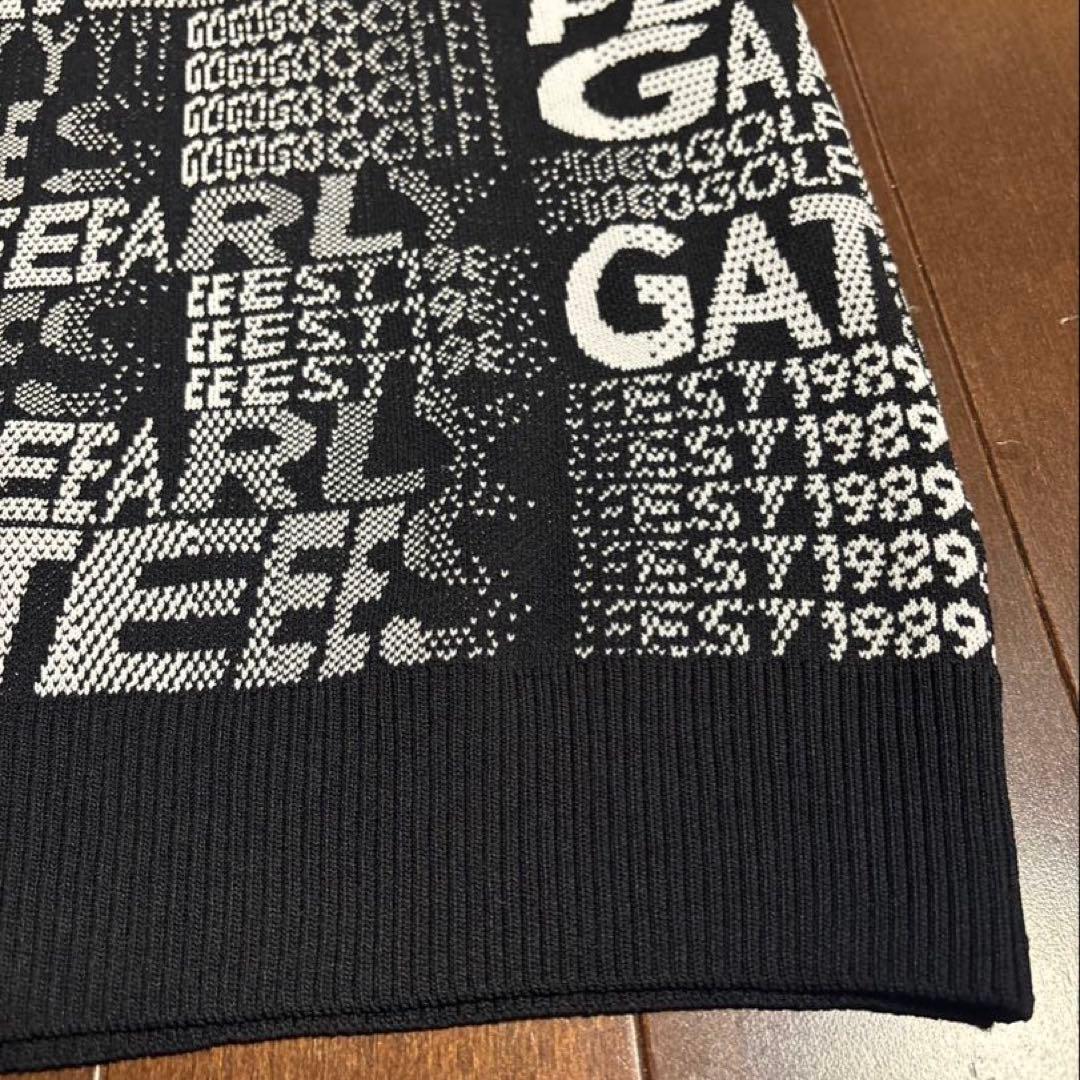 パーリーゲイツ14G 1Pコットンビーム×アモッサグラデーションロゴ柄ベストサ1