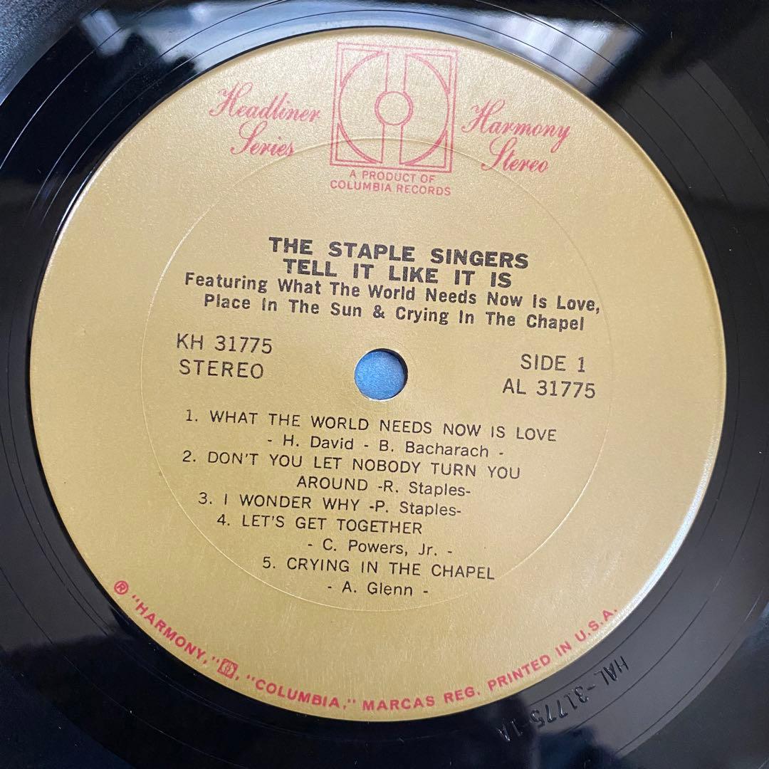 THE STAPLE SINGERS（ザ・ステイプル シンガーズ ） ソウルLP