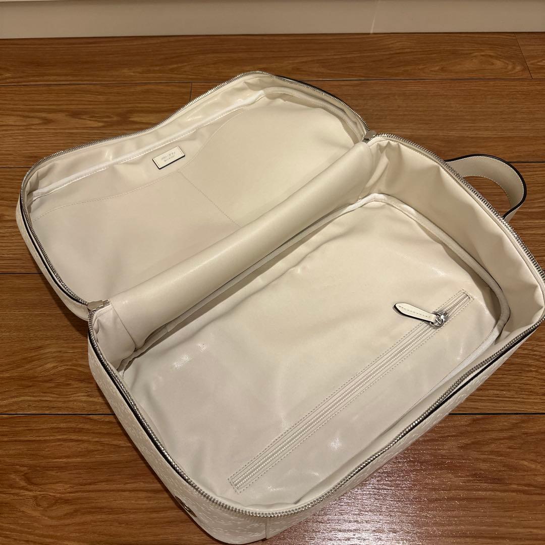 新品 Jimmy Choo Malbon シューバッグ　ホワイト　白