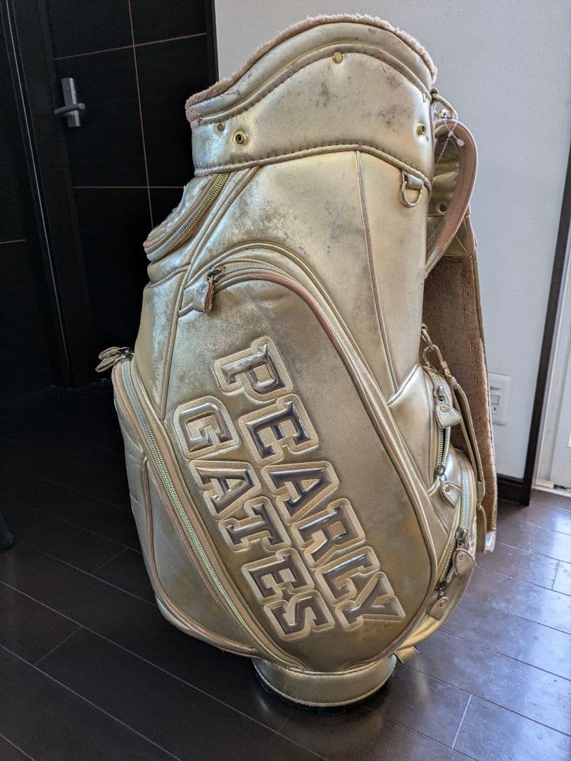 ✱最終✱再再お値下げ✱PEARLY GATES ゴルフキャディバッグ ゴールド