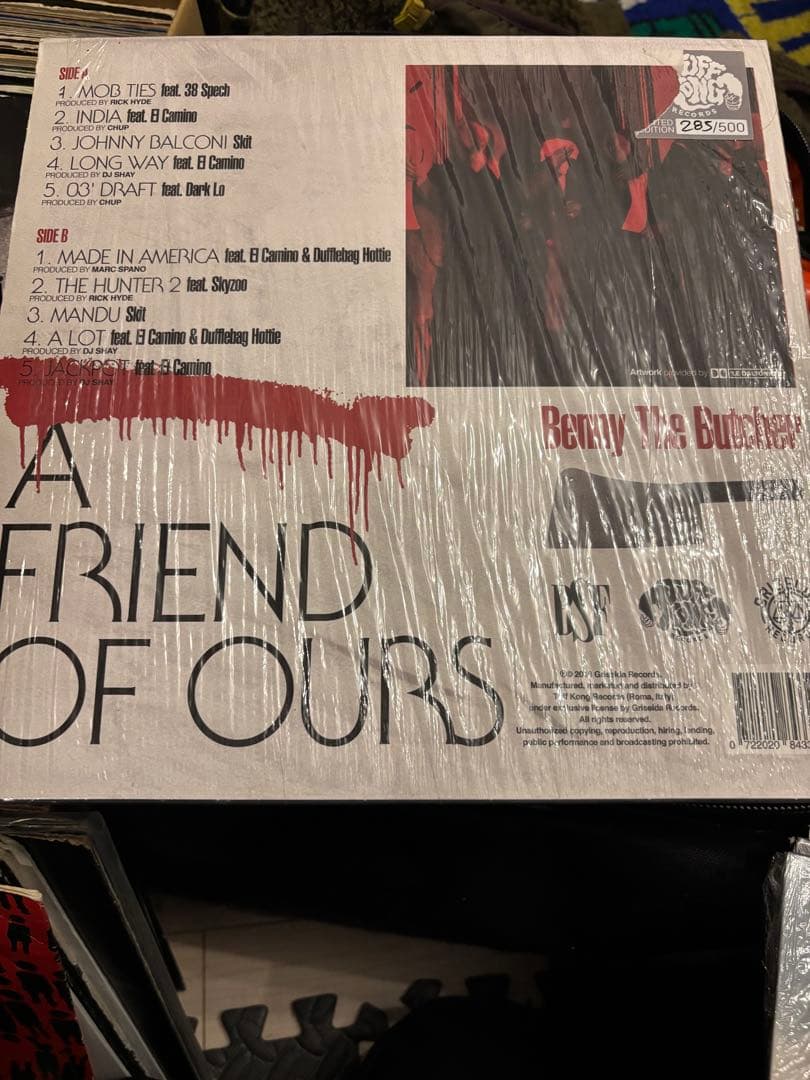 Benny The Butcher A Friend of Ours 限定版
