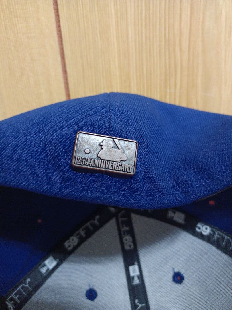 貴重　NEW ERA ドジャース 125周年 59fifty 紺色