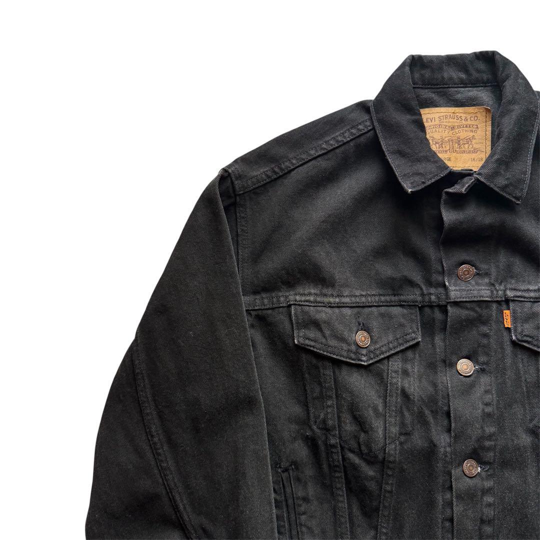希少 Levi′s 57510-4159 USA製 リーバイス サルファ 黒