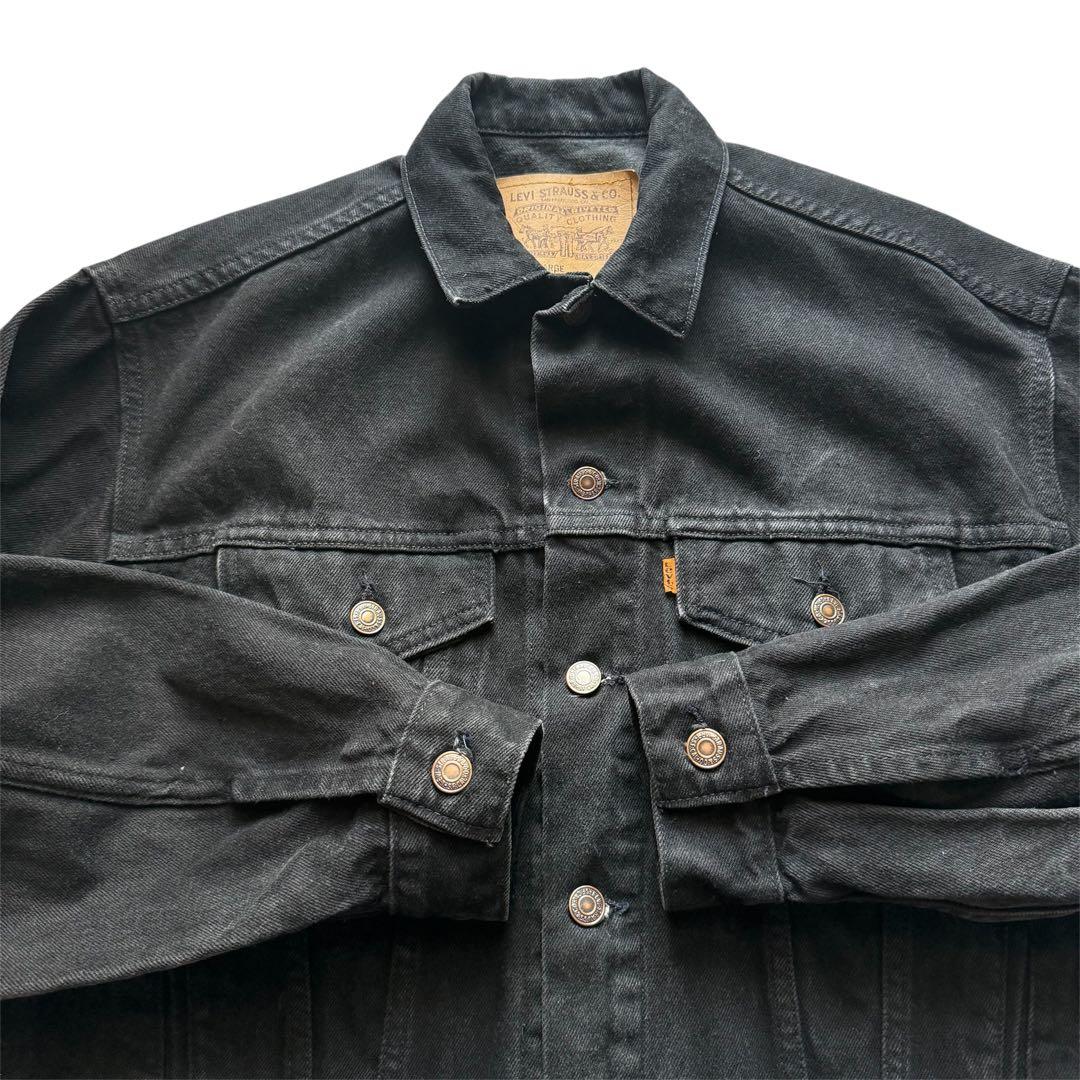 希少 Levi′s 57510-4159 USA製 リーバイス サルファ 黒