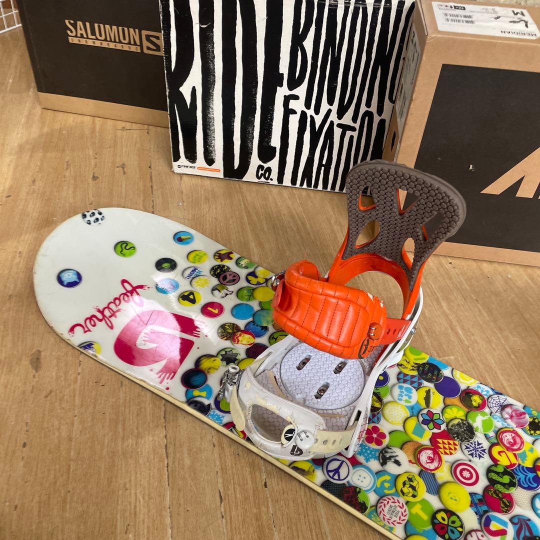 BURTON　バートン　カーテル　CARTELバインディング付スノーボードセット