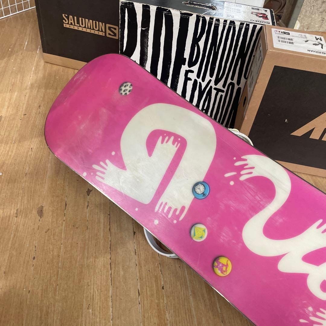 BURTON　バートン　カーテル　CARTELバインディング付スノーボードセット