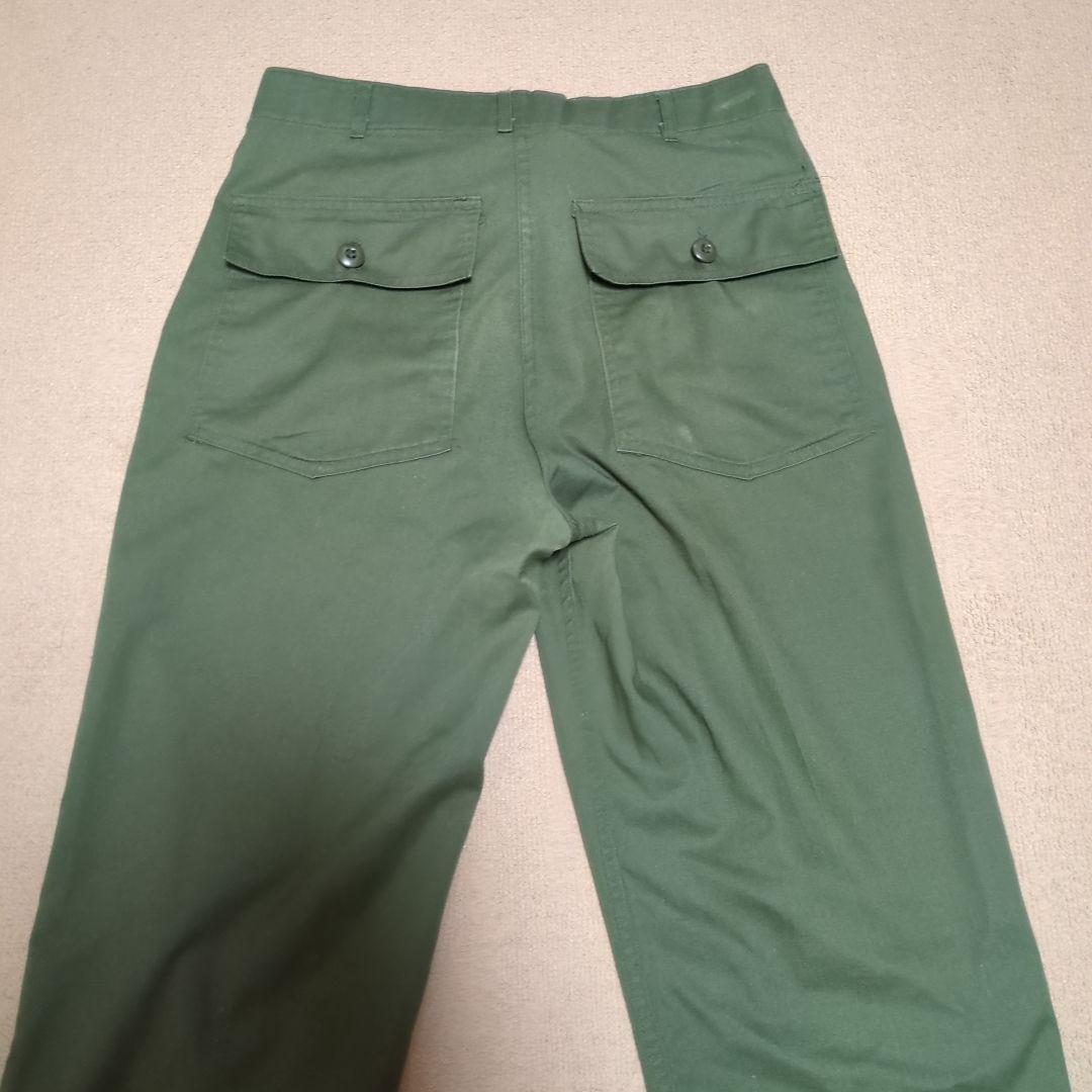 80sミリタリー パンツ ファティーグ パンツ ユーティリティパンツ